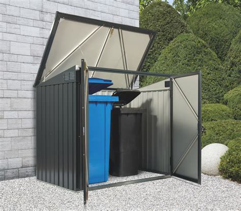 metal roof for trash enclosure|trash storage enclosures.